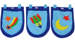 Online 3 opbergzakjes astro Pino/Scott Kinderkamer Accessoires