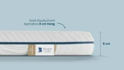 Clearance Gold splittopper Koudschuim Latex Topper|Koudschuim Topper