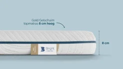 Hot Gold topper Gelschuim Latex Topper|Gel Topper