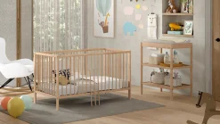 Outlet Babyledikant Dino 70x140 met verzorgingstafel Babybed