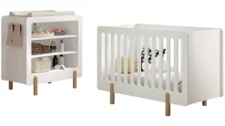 Clearance Babyledikant Smile met verzorgingstafel Babybed