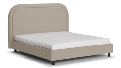 Clearance Bed Amber - Linen touch Bedframe