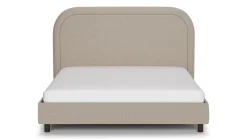 Clearance Bed Amber - Linen touch Bedframe
