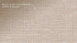 Clearance Bed Amber - Linen touch Bedframe