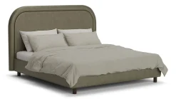 Clearance Bed Amber - Velvet glow Bedframe