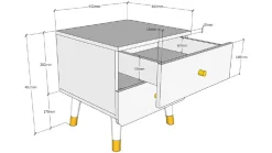 Hot Bed Billy met nachtkast en bureau Kinderbed|Kinderbed