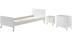 Clearance Bed Billy met nachtkast en commode 3 laden Kinderbed|Kinderbed