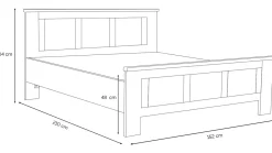 Online Bed Chateau Bedframe|Seniorenbed