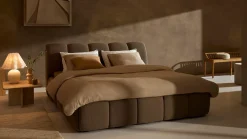 New Bed Dune - Bold bouclé Bedframe