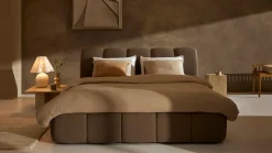 New Bed Dune - Bold bouclé Bedframe