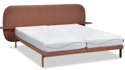 Discount Bed Element Lush met nachttafels en Cool Motion 2 matrassen Compleet Bed