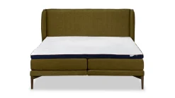 Sale Bed Element Vivid met gestoffeerde matrassen en Cool Motion topper Compleet Bed