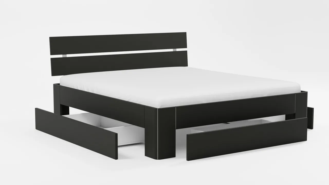 Hot Bed Fresh 500 met hoofdbord en 3 opbergladen Bedden Op Voorraad|Bedframe
