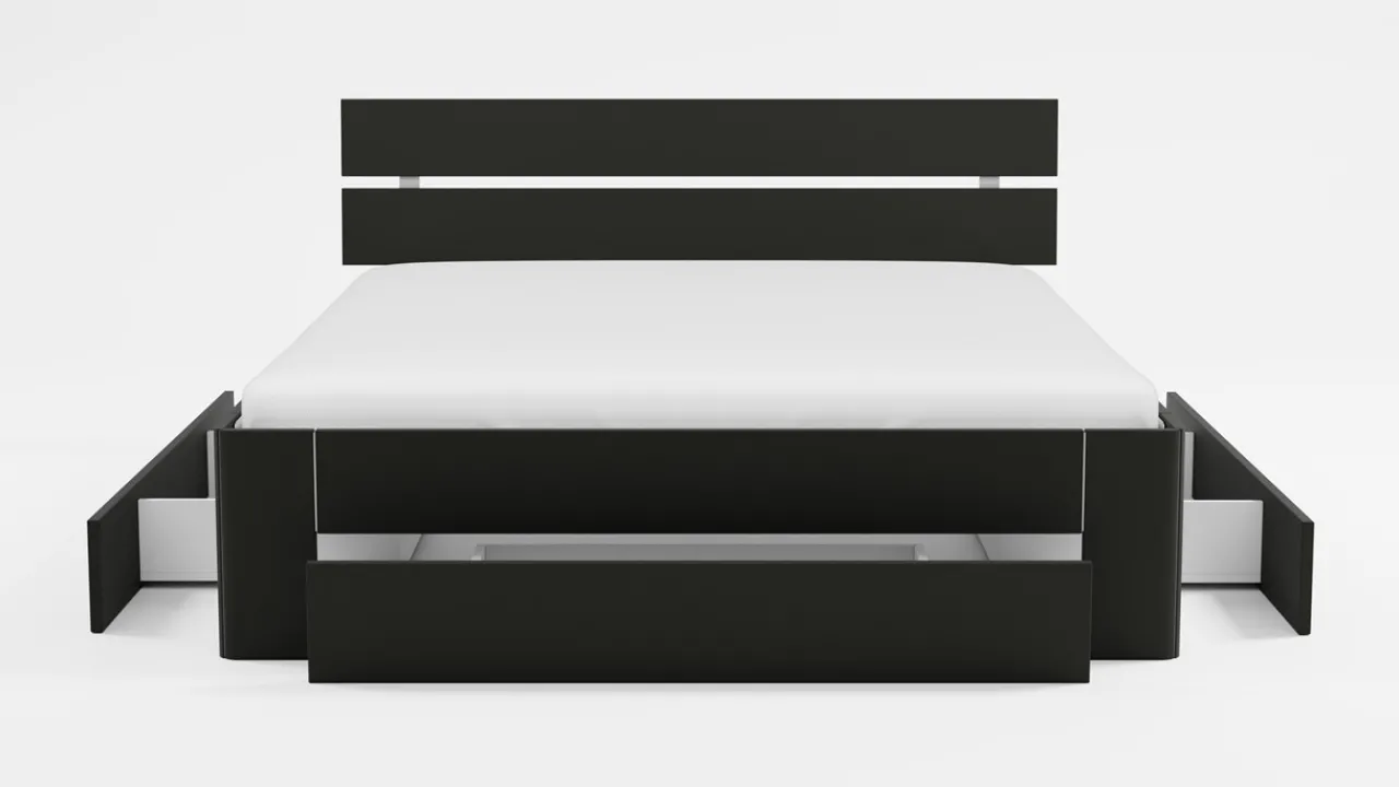 Hot Bed Fresh 500 met hoofdbord en 3 opbergladen Bedden Op Voorraad|Bedframe