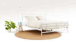 Online Bed Milano 2-persoons Bedden Op Voorraad|Bedframe