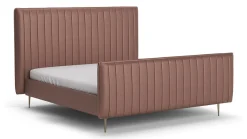 Clearance Bed Ruby - Velvet glow Bedden Op Voorraad|Bedframe