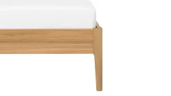 Discount Bed Sky met hoofdbord en poten hout Bedden Op Voorraad|Bedframe
