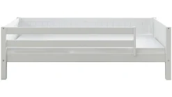 Clearance Bedbank Puck met paneel en uitvalbeveiliging Bedhuisje|Kinderbed