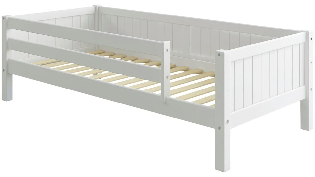 Clearance Bedbank Puck met paneel en uitvalbeveiliging Bedhuisje|Kinderbed
