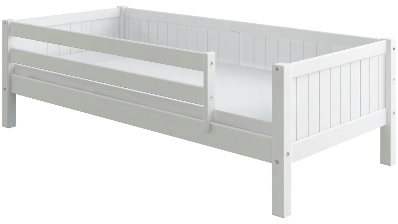 Clearance Bedbank Puck met paneel en uitvalbeveiliging Bedhuisje|Kinderbed