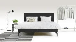 Clearance Boxspring Cisano met Silver Pocket Deluxe Foam matras Boxspring Op Voorraad|Vlakke Boxspring