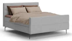 New Boxspring Crystal - Linen touch Vlakke Boxspring