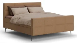 Online Boxspring Crystal - Soft touch Vlakke Boxspring