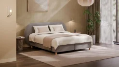 New Boxspring Flow - Warm wool Vlakke Boxspring