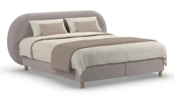 New Boxspring Flow - Warm wool Vlakke Boxspring