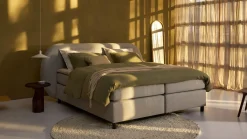 Boxspring Flow - Wool look Vlakke Boxspring