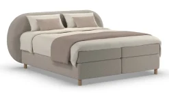 Boxspring Flow - Wool look Vlakke Boxspring