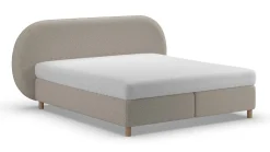 Sale Boxspring Flow met Kårlsson Excellence matras - Wool look Vlakke Boxspring
