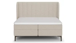 Discount Boxspring Ivory - Pure touch Vlakke Boxspring