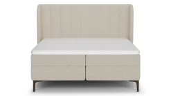 Boxspring Ivory - Soft teddy Vlakke Boxspring