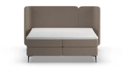 Outlet Boxspring Mesa - Soft suede Vlakke Boxspring