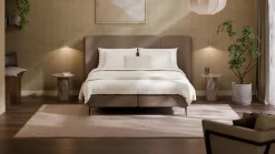 Hot Boxspring Mesa met Kårlsson Excellence matras - Soft suede Vlakke Boxspring