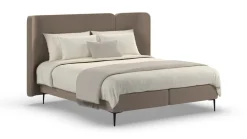 Hot Boxspring Mesa met Kårlsson Excellence matras - Soft suede Vlakke Boxspring