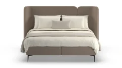 Hot Boxspring Mesa met Kårlsson Excellence matras - Soft suede Vlakke Boxspring
