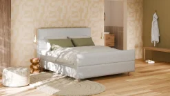 Best Boxspring Mica - Linen touch Vlakke Boxspring