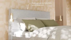 Best Boxspring Mica - Linen touch Vlakke Boxspring
