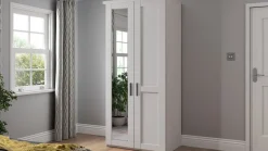 Outlet Draaideurkast Chateau met spiegel Kledingkast