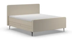Elektrische boxspring Glade - Natural linen Elektrische Boxspring