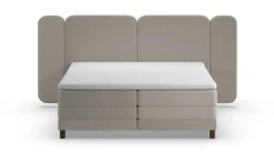 Outlet Elektrische boxspring Ridge - Warm wool Elektrische Boxspring