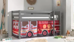 Best Gordijnen Fire truck Pino/Scott Kinderkamer Accessoires