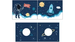 Clearance Gordijnen Space shuttle Pino/Scott Kinderkamer Accessoires