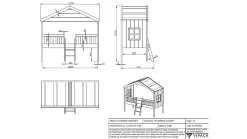 Discount Halfhoogslaper HuisBed Bedhuisje|Halfhoogslaper