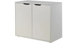 Online Halfhoogslaper Pino met commode met 2 deuren en boekenkast Halfhoogslaper|Kinderbed