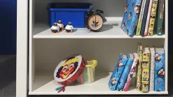 Online Halfhoogslaper Pino met commode met 2 deuren en boekenkast Halfhoogslaper|Kinderbed