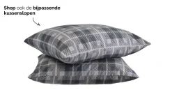 Discount Grey Tartan - dekbed zonder overtrek Dekbed Zonder Overtrek|Dekbed Met Vaste Hoes