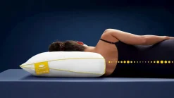 Sale Hoofdkussen Comfort Geel Anti-Allergisch Beddengoed